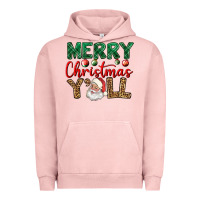 Pigment Salmon merry christmas y'all Urban Hoodie - BundleAndBundleShop