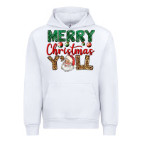 White merry christmas y'all Urban Hoodie - BundleAndBundleShop