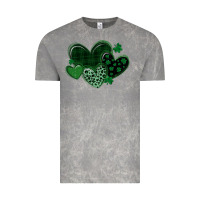 Cloud Rock leopard hearts st patricks day Vintage Tee - MaliasSmallBusiness