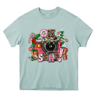 Christmas Oh Snap Heavy Core Tee | Teevron