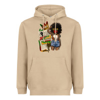 Mushroom juneteenth justice now Heavyweight Hoodie - CowGirlArtShop