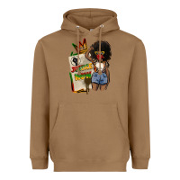 Toasted Coconut juneteenth justice now Heavyweight Hoodie - CowGirlArtShop