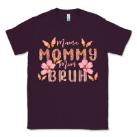 Plum mama mommy mom bruh Classic Tee - MaliasSmallBusiness