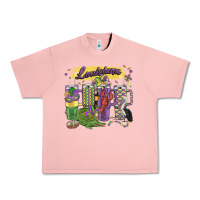 Salmon obsessive cup disorder mardi gras Urban Heavy Tee - MaliasSmallBusiness