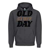Smoke National Old Stuff Day Funny Gift Zipper Hoodie - Bettercallsaul