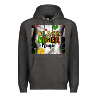 Charcoal Heather black nurse magic Premium Hoodie - CowGirlArtShop