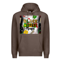 Coffee black nurse magic Premium Hoodie - CowGirlArtShop