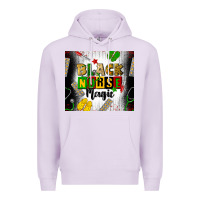 Lilac black nurse magic Premium Hoodie - CowGirlArtShop