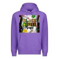 Purple black nurse magic Premium Hoodie - CowGirlArtShop