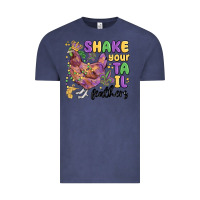 Vintage Denim shake your tail feathers Vintage Tee - MaliasSmallBusiness