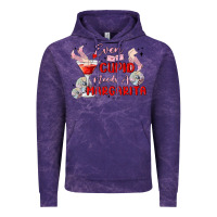 Cloud Purple even cupid need a margarita Vintage Hoodie - MaliasSmallBusiness