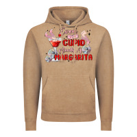 Vintage Coffee even cupid need a margarita Vintage Hoodie - MaliasSmallBusiness