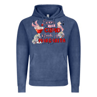 Vintage Denim even cupid need a margarita Vintage Hoodie - MaliasSmallBusiness
