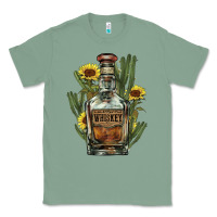 Sage western whiskey bottle Classic Tee - NancyCooperArtShop