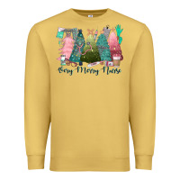 Antique Gold verry merry nurse Premium Sweatshirt - CowGirlArtShop