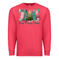 Cardinal verry merry nurse Premium Sweatshirt - CowGirlArtShop