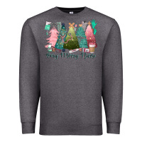 Charcoal Heather verry merry nurse Premium Sweatshirt - CowGirlArtShop