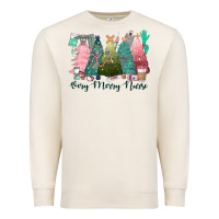 Sandshell verry merry nurse Premium Sweatshirt - CowGirlArtShop