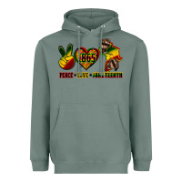 Sage peace love juneteenth Heavyweight Hoodie - CowGirlArtShop