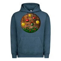 Pigment Midnight Navy christmas Urban Hoodie - BundleAndBundleShop