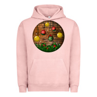 Pigment Salmon christmas Urban Hoodie - BundleAndBundleShop