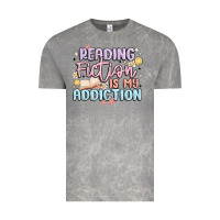 Cloud Rock reading fiction is my addiction Vintage Tee - MaliasSmallBusiness