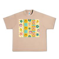 Burro retro daisy Urban Heavy Tee - MaliasSmallBusiness