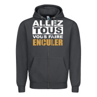 Smoke Allez Tous Vous Enculer Zipper Hoodie - Bettercallsaul
