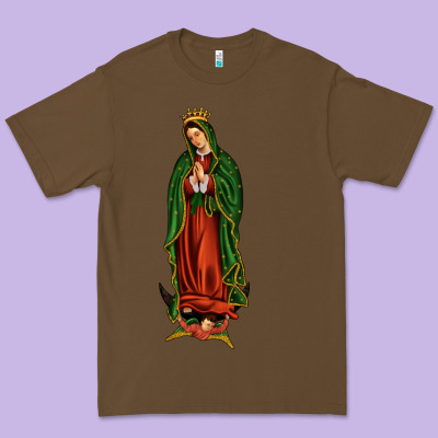 Our Lady Of Guadalupe Premium Tee Designed By Jahusdesignshop