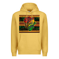 Antique Gold black history is world history Premium Hoodie - CowGirlArtShop