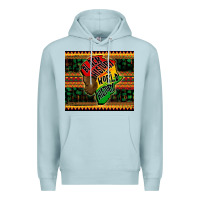 Blue Mist black history is world history Premium Hoodie - CowGirlArtShop