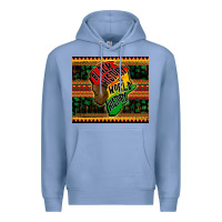 Colony Blue black history is world history Premium Hoodie - CowGirlArtShop