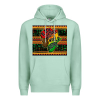 Seafoam black history is world history Premium Hoodie - CowGirlArtShop