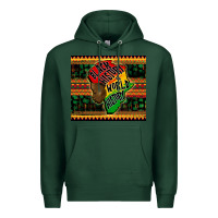 Sports Green black history is world history Premium Hoodie - CowGirlArtShop
