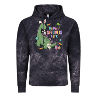 Cloud Black bunny saurus rex Vintage Hoodie - MaliasSmallBusiness