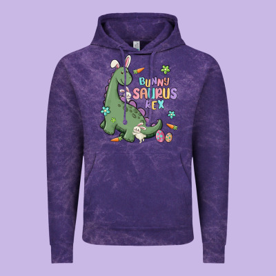 Bunny Saurus Rex Vintage Hoodie Designed By Maliassmallbusiness