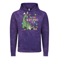 Cloud Purple bunny saurus rex Vintage Hoodie - MaliasSmallBusiness