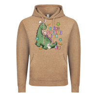 Vintage Coffee bunny saurus rex Vintage Hoodie - MaliasSmallBusiness