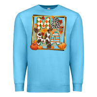Ocean Blue fall mama Premium Sweatshirt - CowGirlArtShop
