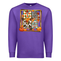Purple fall mama Premium Sweatshirt - CowGirlArtShop