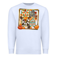 White fall mama Premium Sweatshirt - CowGirlArtShop