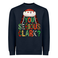 Navy You serious clark Heavyweight Sweatshirt - NancyCooperArtShop