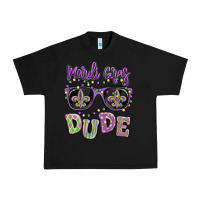 Black mardi gras dude Urban Heavy Tee - MaliasSmallBusiness
