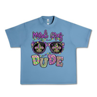 Pebble Blue mardi gras dude Urban Heavy Tee - MaliasSmallBusiness