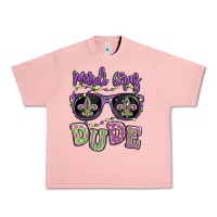 Salmon mardi gras dude Urban Heavy Tee - MaliasSmallBusiness