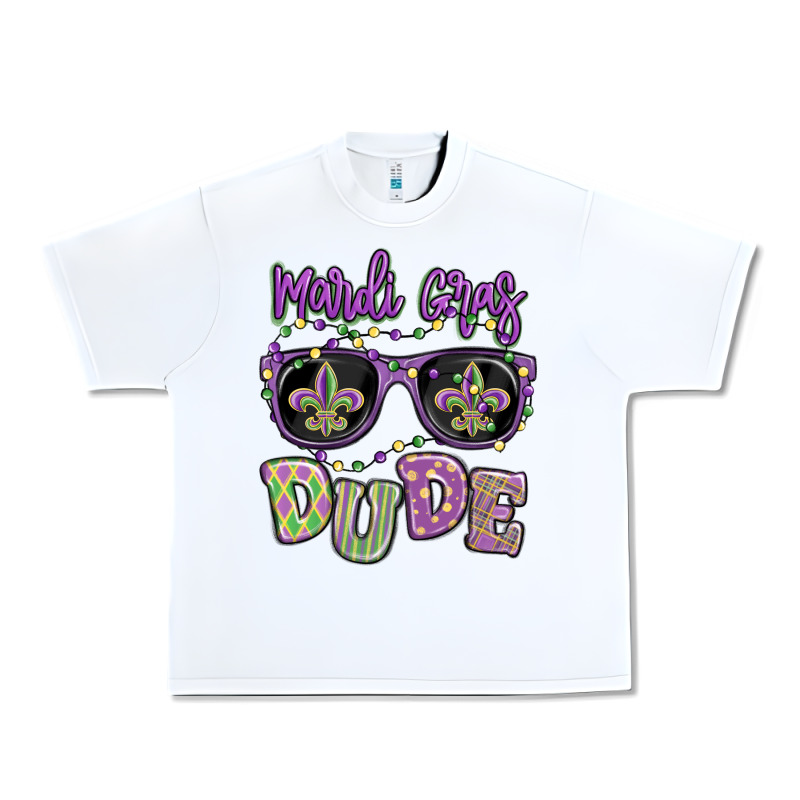 Mardi Gras Dude Urban Heavy Tee by MaliasSmallBusiness | Teevron