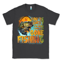 Smoke youre lucky im here i could have gone fishing Classic Tee - NancyCooperArtShop