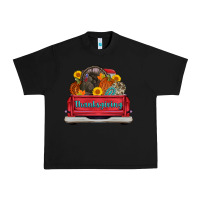 Black thanksgiving truck turkey pumpkin Urban Heavy Tee - AdoDesignShop