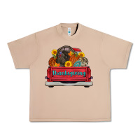 Burro thanksgiving truck turkey pumpkin Urban Heavy Tee - AdoDesignShop
