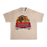French Oak thanksgiving truck turkey pumpkin Urban Heavy Tee - AdoDesignShop